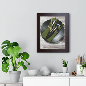 Bold Modern Framed Vertical Poster - Chic Wall Art - Dipaliz - Posters Prints & Visual Artwork