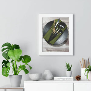Bold Modern Framed Vertical Poster - Chic Wall Art - Dipaliz - Posters Prints & Visual Artwork