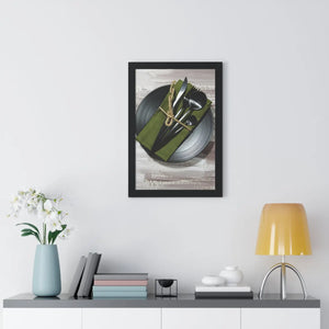 Bold Modern Framed Vertical Poster - Chic Wall Art - Dipaliz - Posters Prints & Visual Artwork