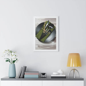 Bold Modern Framed Vertical Poster - Chic Wall Art - Dipaliz - Posters Prints & Visual Artwork