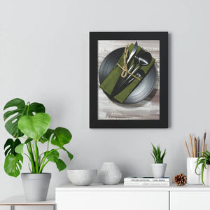 Bold Modern Framed Vertical Poster - Chic Wall Art - Dipaliz - Posters Prints & Visual Artwork
