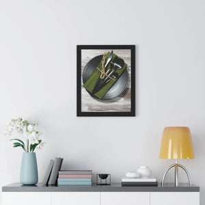 Bold Modern Framed Vertical Poster - Chic Wall Art - Dipaliz - Posters Prints & Visual Artwork