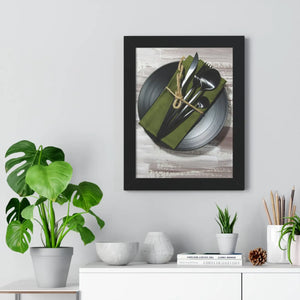 Bold Modern Framed Vertical Poster - Chic Wall Art - Dipaliz - Posters Prints & Visual Artwork