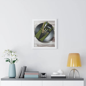 Bold Modern Framed Vertical Poster - Chic Wall Art - Dipaliz - Posters Prints & Visual Artwork