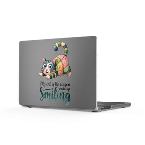 Dipaliz Playful Cat Macbook Case Matte Colorful Cover - Laptop Hard Cases