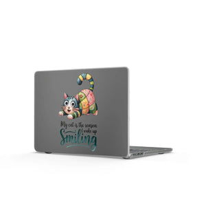 Dipaliz Playful Cat Macbook Case Matte Colorful Cover - Laptop Hard Cases