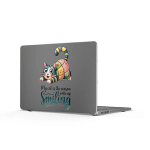 Dipaliz Playful Cat Macbook Case Matte Colorful Cover - Laptop Hard Cases
