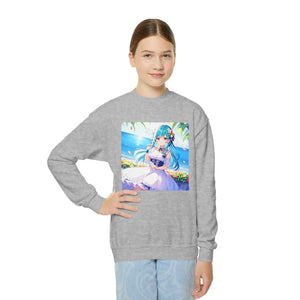 Durable Youth Crewneck Sweatshirt Cotton Blend - Dipaliz - Sweatshirts