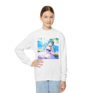 Durable Youth Crewneck Sweatshirt Cotton Blend - Dipaliz - Sweatshirts