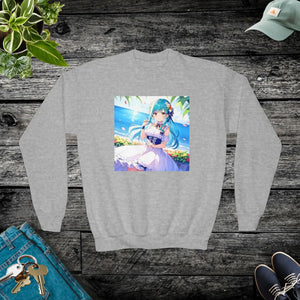 Durable Youth Crewneck Sweatshirt Cotton Blend - Dipaliz - Sweatshirts
