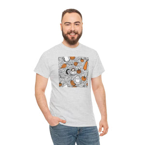 Pumpkin Spice Latte Unisex Heavy Cotton Tee - Dipaliz - T-shirts