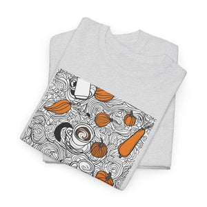 Pumpkin Spice Latte Unisex Heavy Cotton Tee - Dipaliz - T-shirts
