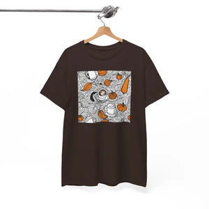 Pumpkin Spice Latte Unisex Heavy Cotton Tee - Dipaliz - T-shirts