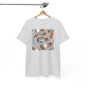 Pumpkin Spice Latte Unisex Heavy Cotton Tee - Dipaliz - T-shirts