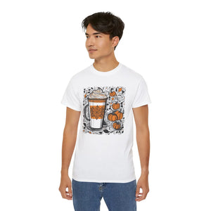 Pumpkin Spice Latte Unisex Ultra Cotton Tee - Dipaliz - T-shirts