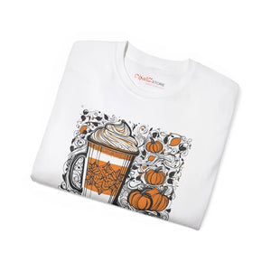 Pumpkin Spice Latte Unisex Ultra Cotton Tee - Dipaliz - T-shirts