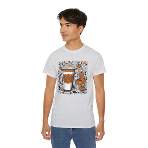 Pumpkin Spice Latte Unisex Ultra Cotton Tee - Dipaliz - T-shirts