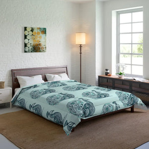 Peacock Comforter – Purple Polyester Dipaliz - Quilts & Comforters
