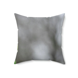 Vibrant Purple African Daisy Square Polyester Pillow - Dipaliz - Throw Pillows