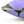 Vibrant Purple Flower Polyester Square Pillow - Dipaliz - Throw Pillows