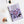 Vibrant Notebook Ruled Line Purple Flowers - Dipaliz - Notebooks & Notepads