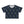Purple Flowers Aop Crop Tee Navy Blue Floral Vine Print - Dipaliz - T-shirts