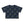 Purple Flowers Aop Crop Tee Navy Blue Floral Vine Print - Dipaliz - T-shirts