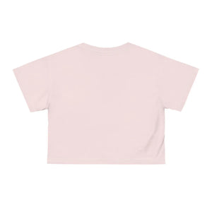 Vibrant Purple Flowers Aop Crop Tee - Silky Polyester - Dipaliz - T-shirts