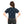 Floral Aop Crop Tee Purple Flowers Navy Polyester - Dipaliz - T-shirts - Xs