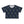 Floral Aop Crop Tee Purple Flowers Navy Polyester - Dipaliz - T-shirts - Xs