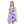 Purple Poppy Skater Dress – Soft Spandex Knit - Dipaliz - Dresses - Xs