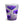 Vibrant Purple Poppy Latte Mug - Ceramic Floral - Dipaliz - Mugs