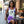 Purple Poppy Flowers Racerback Dress Summer Wear Dipaliz - Dresses - Xs