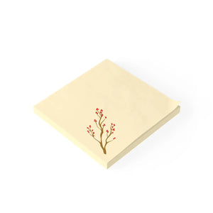 Bold Red Flowers Post it Note - Chic Office Supply - Dipaliz - Sticky Notes