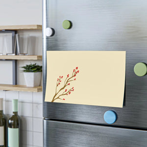 Bold Red Flowers Post it Note - Chic Office Supply - Dipaliz - Sticky Notes