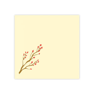 Bold Red Flowers Post it Note - Chic Office Supply - Dipaliz - Sticky Notes