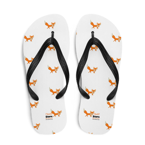 Red Fox Flip Flops - Rubber Sole Summer Style - Dipaliz - Slippers