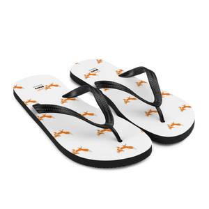 Red Fox Flip Flops - Rubber Sole Summer Style - Dipaliz - Slippers