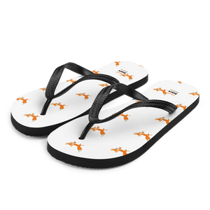 Red Fox Flip Flops - Rubber Sole Summer Style - Dipaliz - Slippers