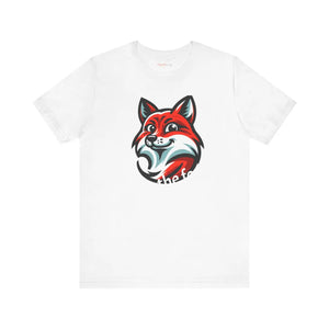 Soft Unisex Jersey Short Sleeve Tee - Red Fox - Dipaliz - T-shirts