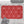 Red Geometric Bath Mat – Soft Microfiber - Dipaliz - Mats & Rugs