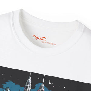 Urban Motorcycle Ultra Cotton Tee - Bold Cityscape - Dipaliz - T-shirts