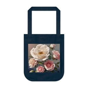 Floral Canvas Tote Bag - Organic Cotton - Dipaliz - Bags