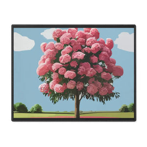 Home Decor - Rose Shrub Cotton Placemat - Vibrant Floral Print - Dipaliz 18’’ × 14’’