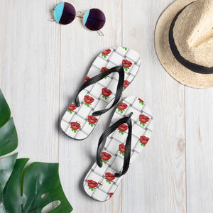 Tropical Flip Flops - Rubber Sole Summer Fashion - Dipaliz - Slippers