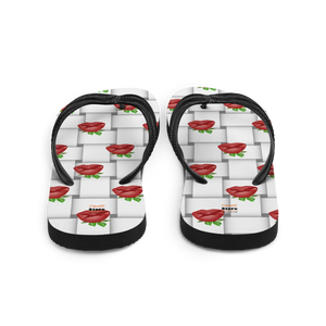 Tropical Flip Flops - Rubber Sole Summer Fashion - Dipaliz - Slippers