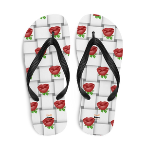 Tropical Flip Flops - Rubber Sole Summer Fashion - Dipaliz - Slippers