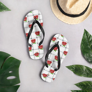 Tropical Flip Flops - Rubber Sole Summer Fashion - Dipaliz - Slippers
