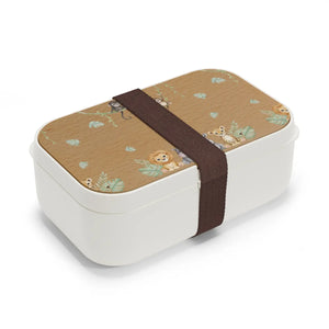 Dipaliz Safari Friends Bento Lunch Box Jungle Animal Kids - Boxes & Totes