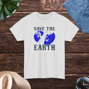 Earth Day Deluxe t Shirt Unisex Heavy Cotton Tee - Dipaliz - Ash / s - T-shirts